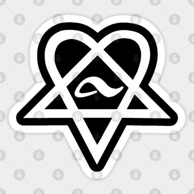 Heartagram Bam Margera Adio Footwear HIM Sticker by The_Shape